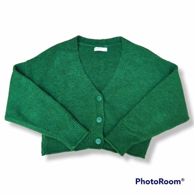 Sweater Sueter Verde Stradivarius Sueter Verde Corto De