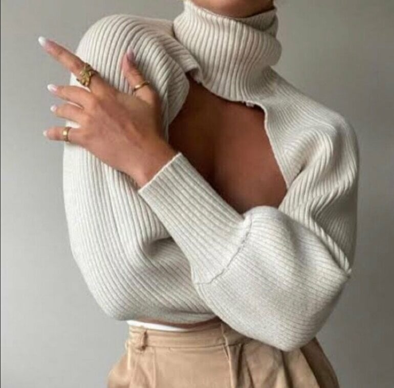 Sudadera Manguitos Jersey Manguitos Zara Jerséis De Mujer ZARA España