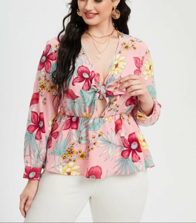 Floral Tops Bonitos Shein Blusas Campesinas Shein Hotsell