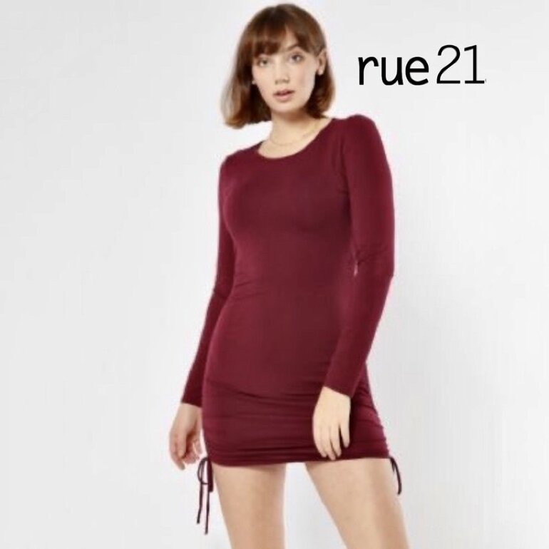 Vestido rojo Rue21 de Rue 21 de segunda mano GoTrendier