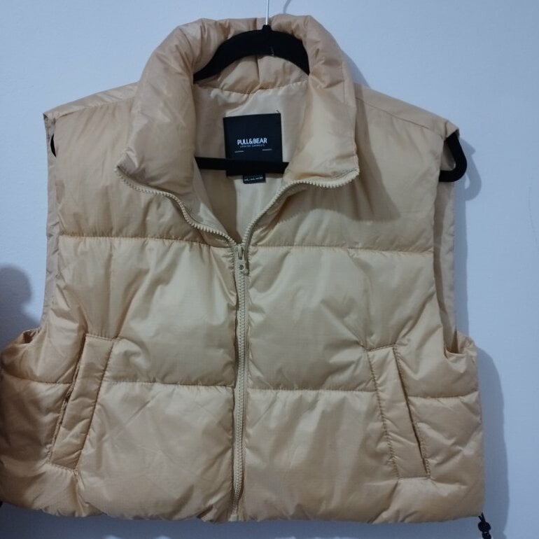 Chaleco Zipper Pull And Bear Chaleco Chaleco Acolchado Chaleco
