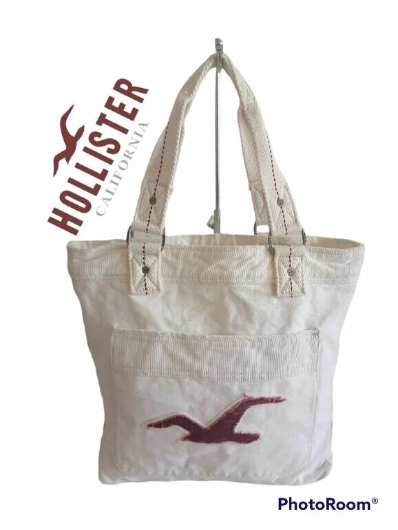 Morral de tela HOLLISTER California de segunda mano GoTrendier