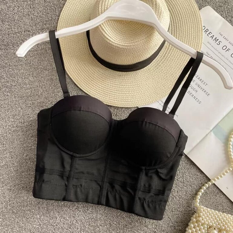 Bustier Corset Bralette Push Up Crop Top de Otras marcas de segunda