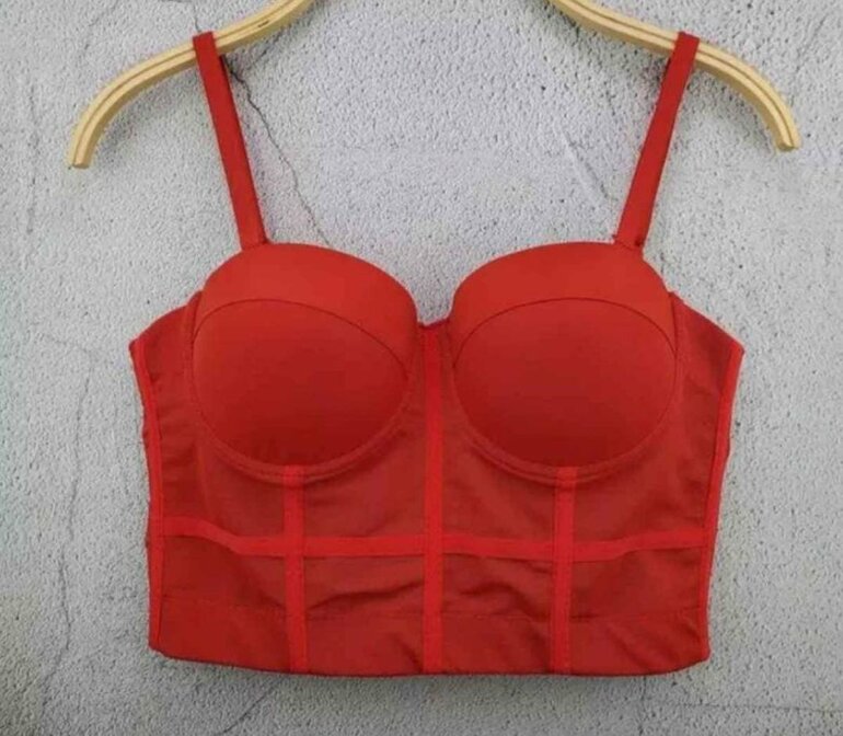 Bustier Corset Bralette Push Up Crop Top de Otras marcas de segunda