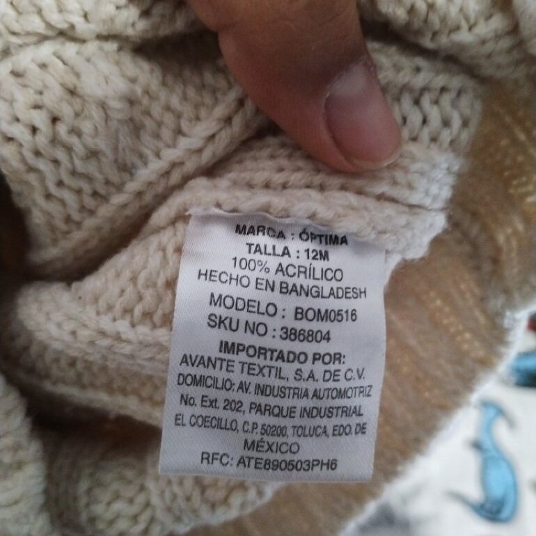 Sueter tejido 12 m de Optima de segunda mano GoTrendier