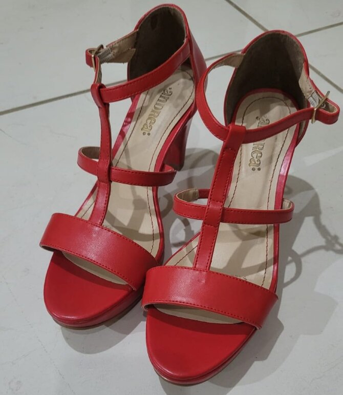 Zapatillas Rojas Zapatos Andrea En Linea 2021 Gotrendier