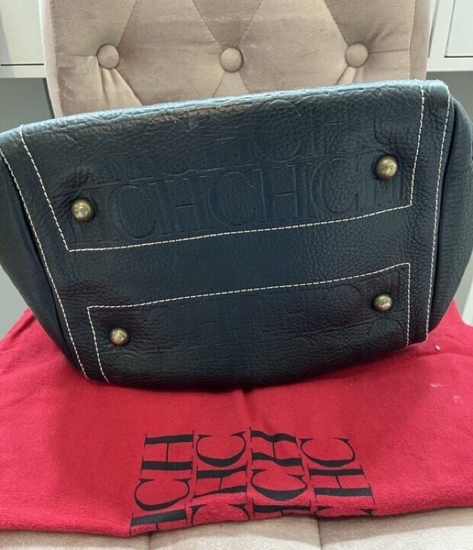 Bolsos Negros Bolso Carolina Herrera Segunda Mano Bolsa Carolina