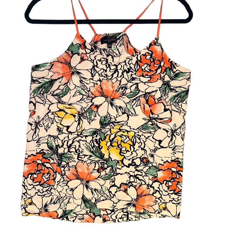 blusa tirante delgado