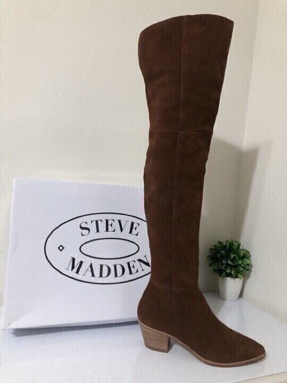 Botas Steve Madden color camell de segunda mano GoTrendier