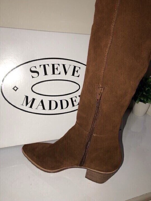 Botas Steve Madden color camell de segunda mano GoTrendier