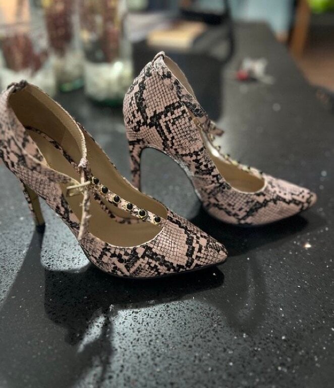 Animal Print Flats Mujer Andrea Zapatillas Rosas Animal Print De