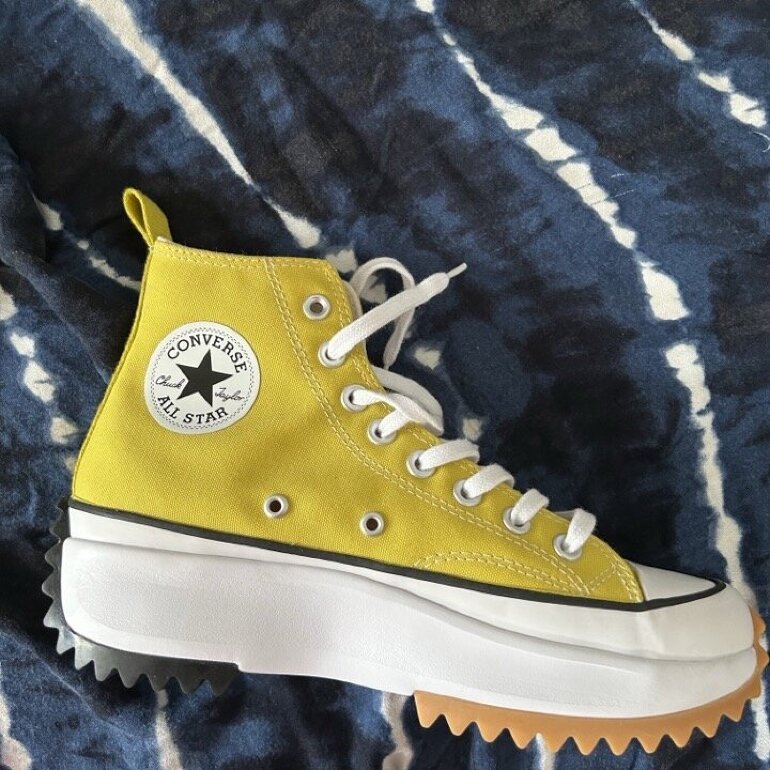 Bota Converse Converse Plataforma Altas Amarillas Tenis Converse