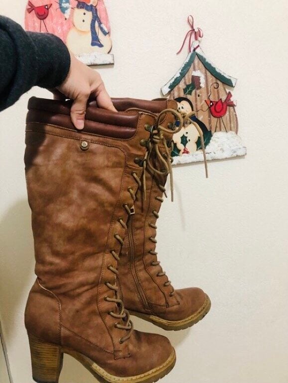 Botas largas con agujetas de Prokennex de segunda mano GoTrendier