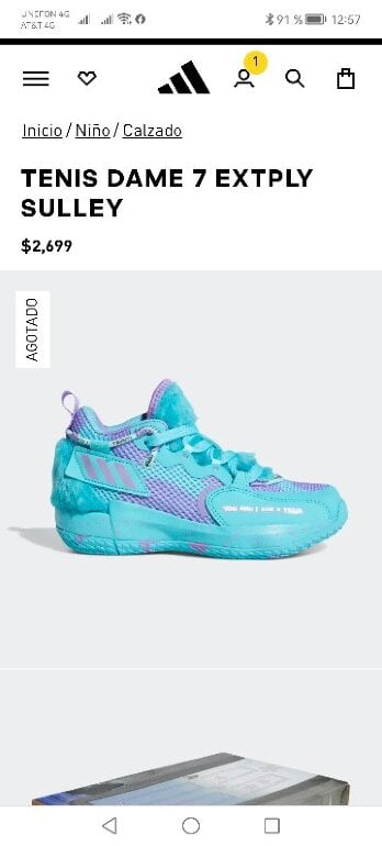 Tenis monster inc de Adidas Kids de segunda mano GoTrendier