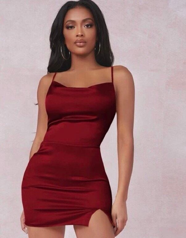 Al Cuerpo Vestidos Ajustados Cortos Shein Vestidos Negros Vestidos