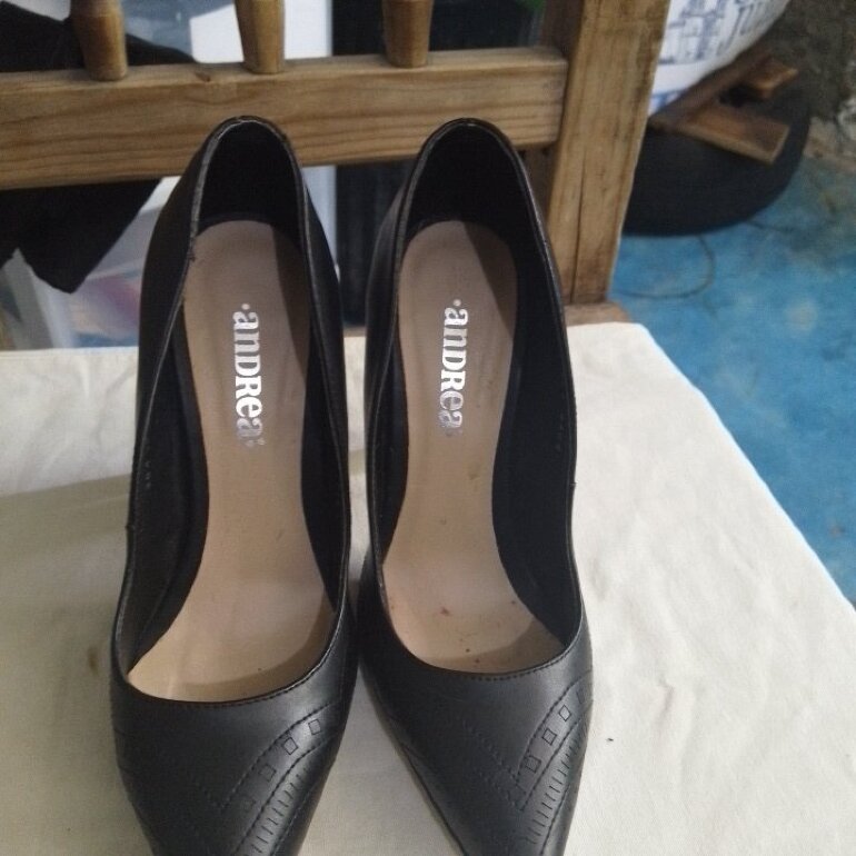 Zapatillas Negras Zapatos De La Marca Andrea Zapatillas Negras Y