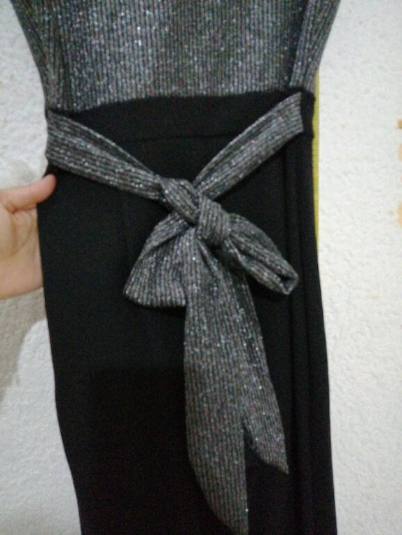 Palazzo Plateado con negro de Vertiche de segunda mano GoTrendier