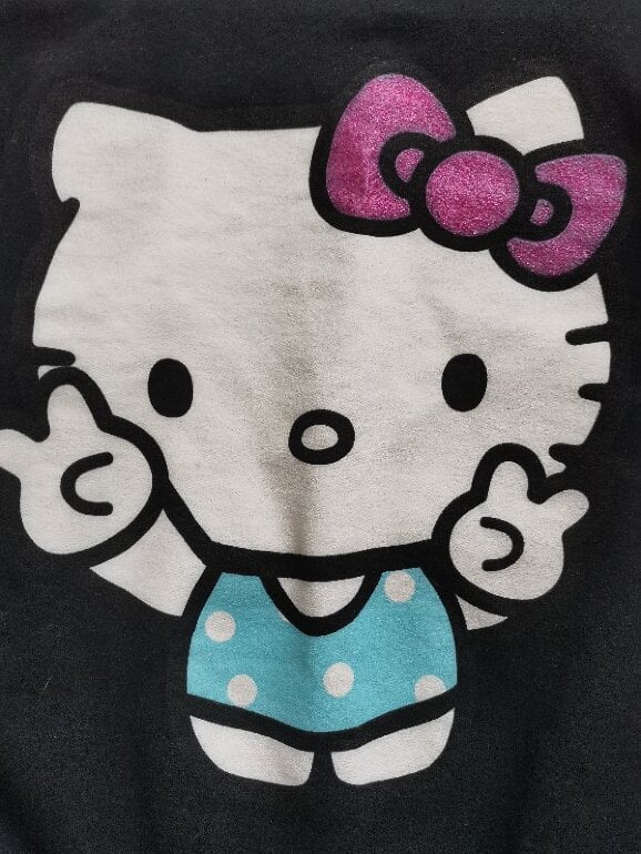 Sudadera Hello Kitty de Cuidado Con El Perro de segunda mano