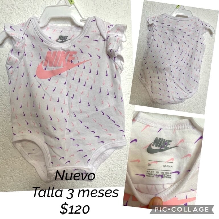 pañalero nike bebe