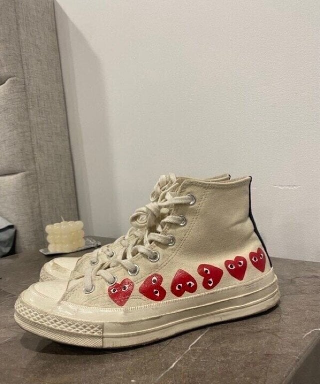 Converse cdg comme des garçons play de segunda mano GoTrendier