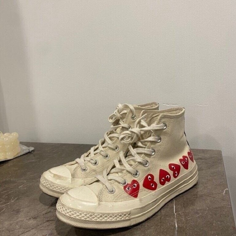 Converse cdg comme des garçons play de segunda mano GoTrendier