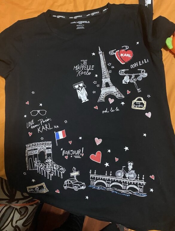 Playera Karl Lagerfeld XS de segunda mano GoTrendier - Main Image