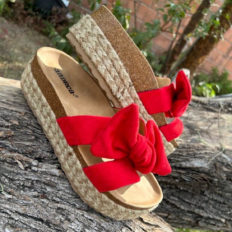 Sandalias *andrea* rojas ❤️ de segunda mano GoTrendier