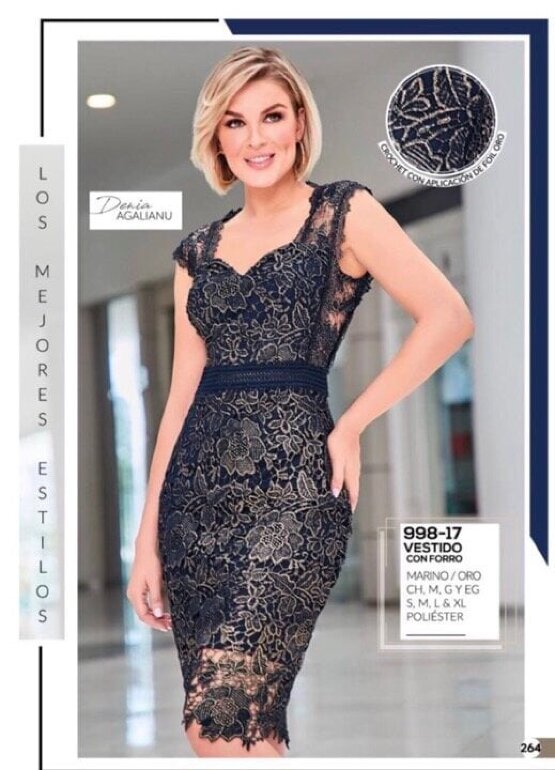 Rosa Vestido Dorado Cklass Rinna Bruni Ropa Catalogo Rinna Rinna