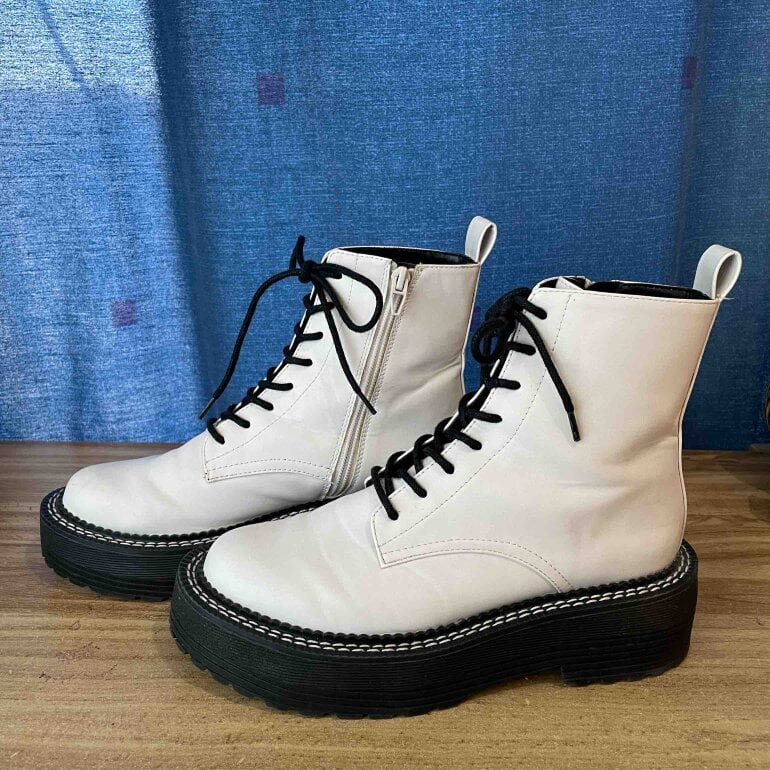 Bershka Botas Plataforma Calcetin Botines Plataforma Calcetín