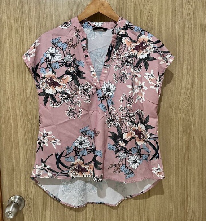 Sleeve Blusa Palo De Rosa Shein Encaje Blusa Rosa Palo Shein