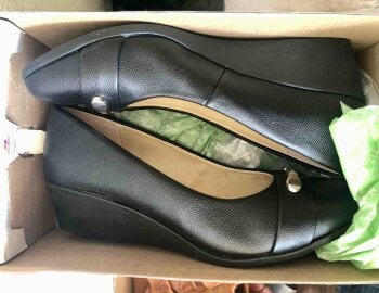 Zapato confort forro Piel negro MX de Limonetta de segunda