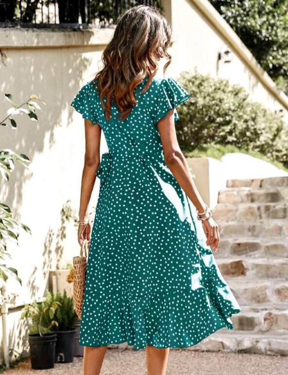 Hermoso Vestido Vestidos De Bolas Negras Y Blancas 594 Mil