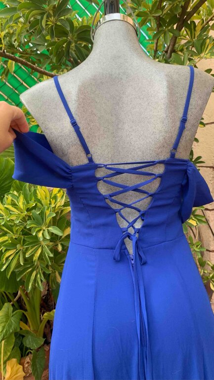 Vestido largo azul rey CITY VIBE (1) de Otras marcas de segunda mano ...