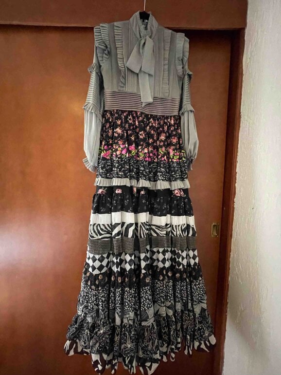 Vestido marca Carlos Pineda México de Otras marcas de segunda mano