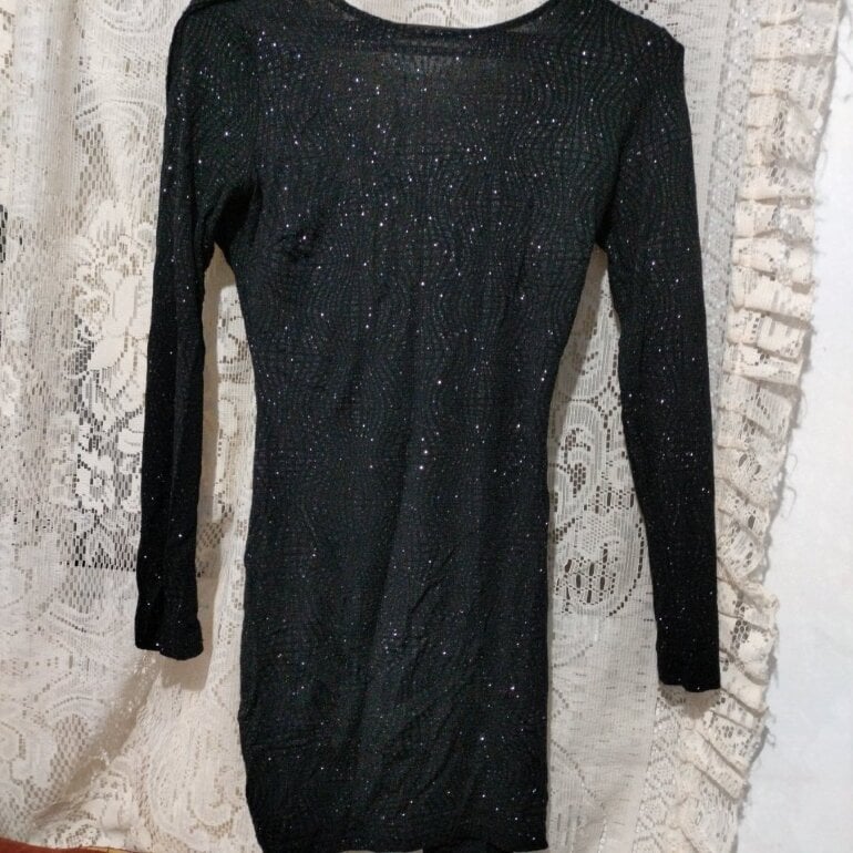 Vestido brillante corto negro de Windsor de segunda mano GoTrendier