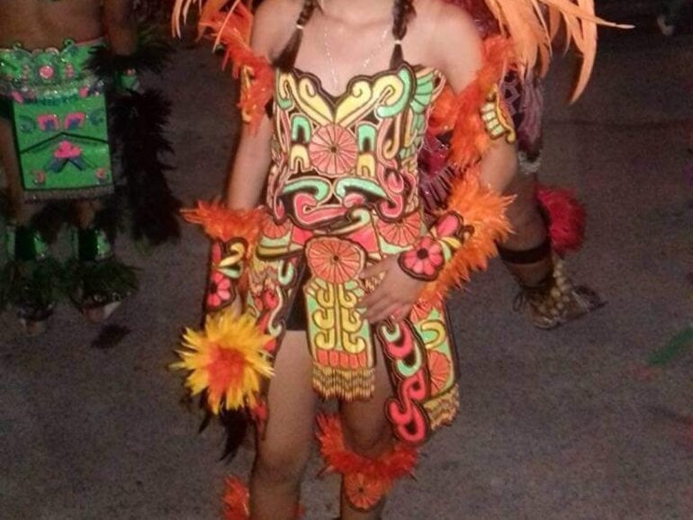 Disfraces Aztecas Vestuario De Azteca Mujer Danza Prehispanica - Main Image