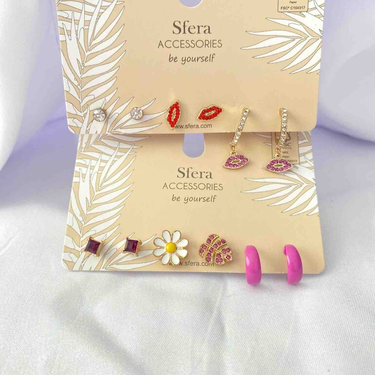 Set de aretes de Sfera de segunda mano GoTrendier