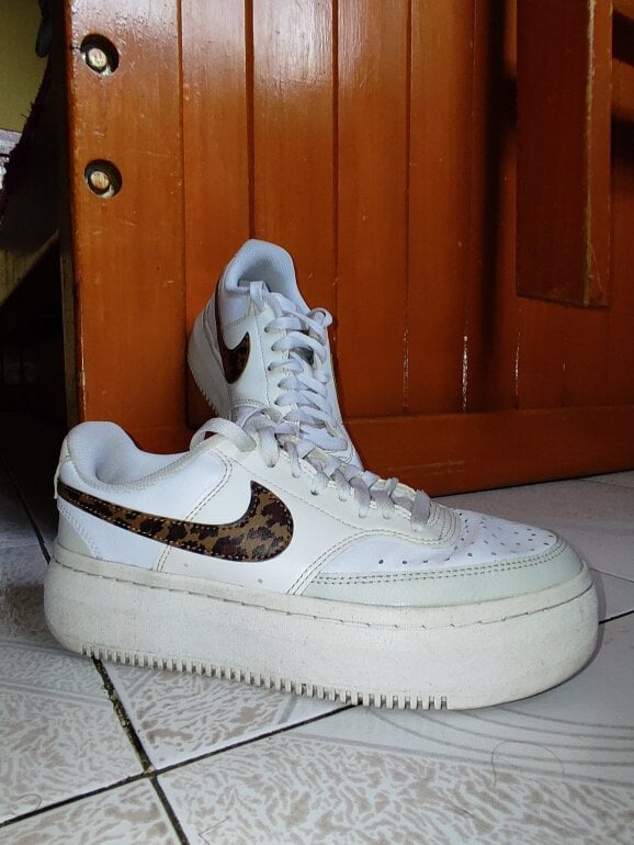 Nike Court Vision Tenis Animal Print Mujer Nike Animal Print