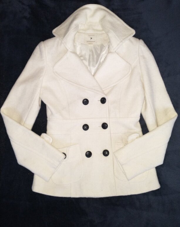 Abrigo de lana FOREVER 21 de segunda mano GoTrendier