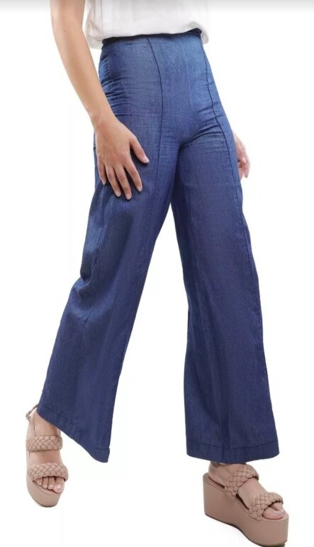 Pantalรณn piernas anchas ๐ de LOB de segunda mano - GoTrendier