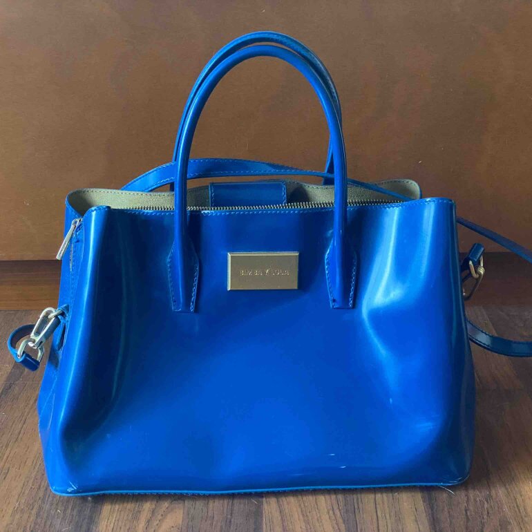 Bolso Shopper Bimba Y Lola Azul Bolso Shopper Bolsos De Colgar