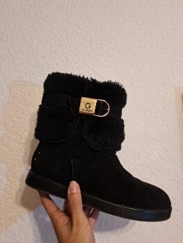 Botas Cortas Botas Con Peluche Por Dentro Los Niños Resistente Al