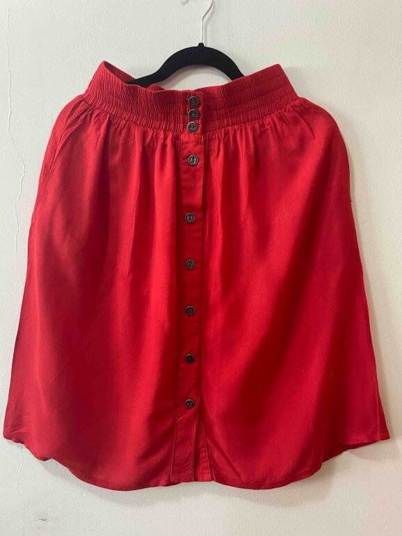 Falda Roja Santory de segunda mano GoTrendier