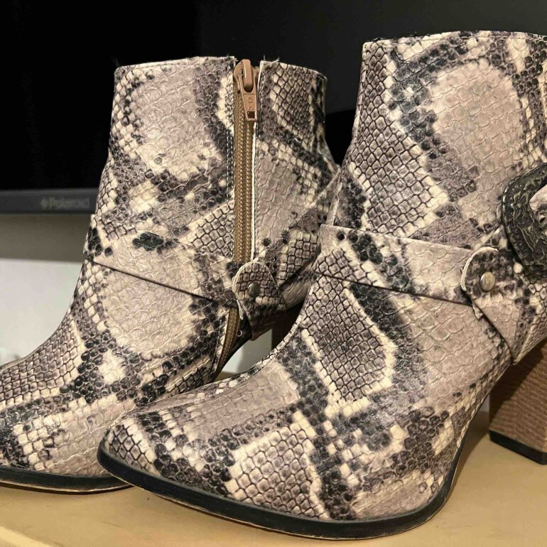 Zapatos Botas Animal Print Andrea Zapatos Andrea Animal Print