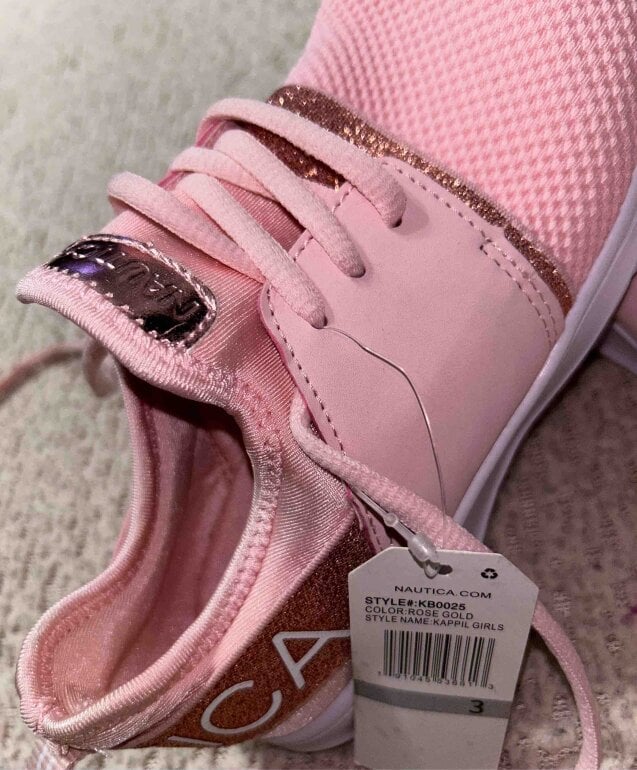 Zapatillas Deportivas Zapatos Nautica Para Dama Rosa Tenis Nautica