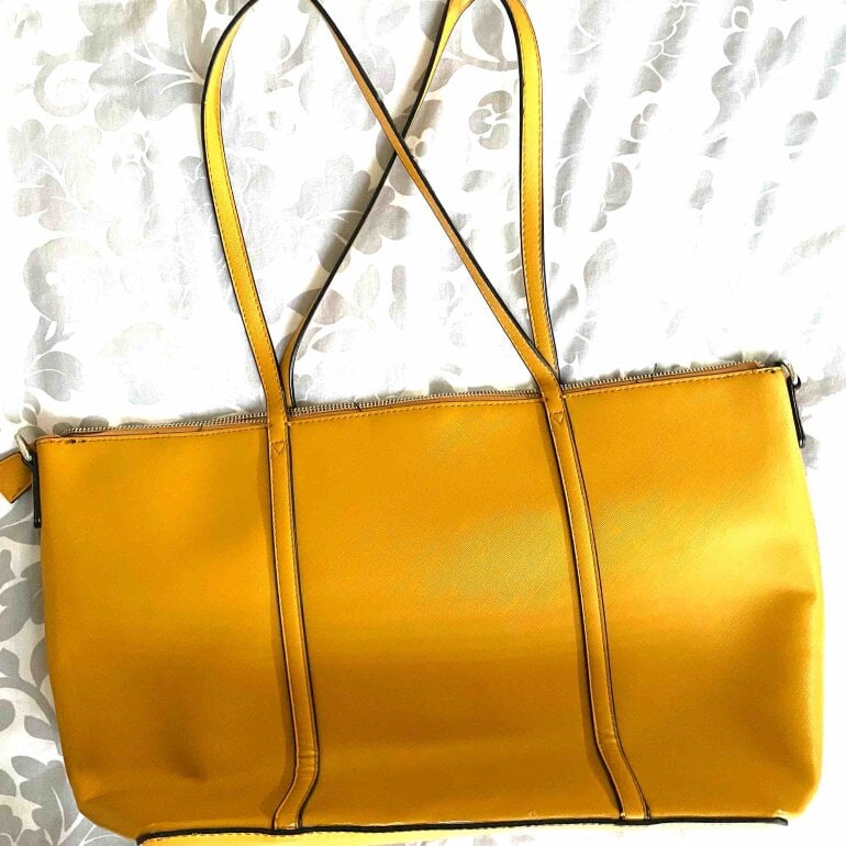 Bolso Amarillo Bolso Parfois Mostaza Bolsa Grande Mostaza Parfois