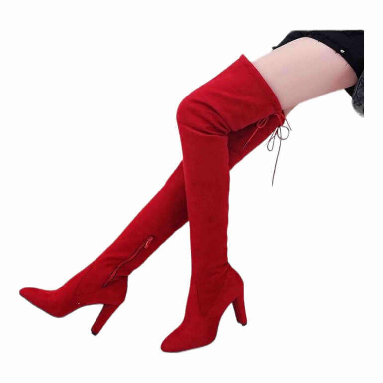 Botas Largas Rojas🤩 ️! de Otras marcas de segunda mano - GoTrendier