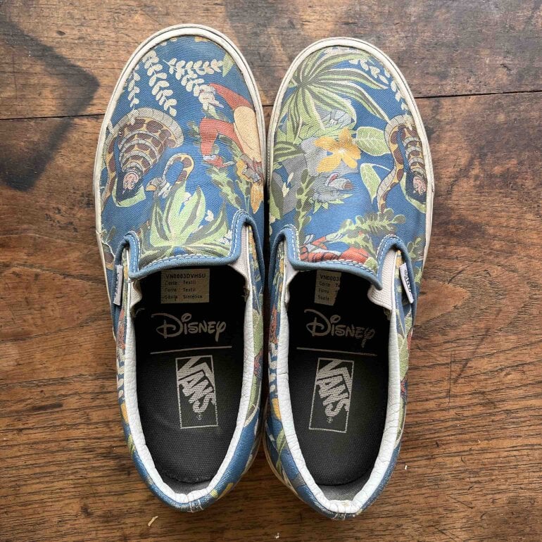 Authentic Vans Vans Disney Livre De La Jungle Jungle Book