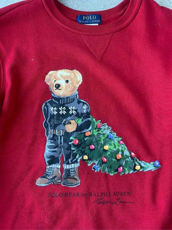 POLO RALPH LAUREN RED HOODIE de segunda mano GoTrendier