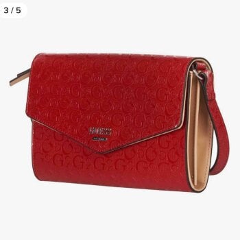 Bolsa Guess Roja Crossbody BOLSA CROSSBODY ROJA De GUESS De